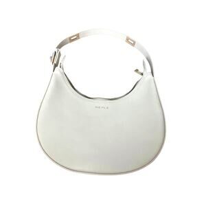 KEYLI Crescent Bag/Purse Stylish Shoulder Bag, Zip Closure, Beige